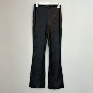 Bagatelle Black High Rise Flared Leggings Size Small